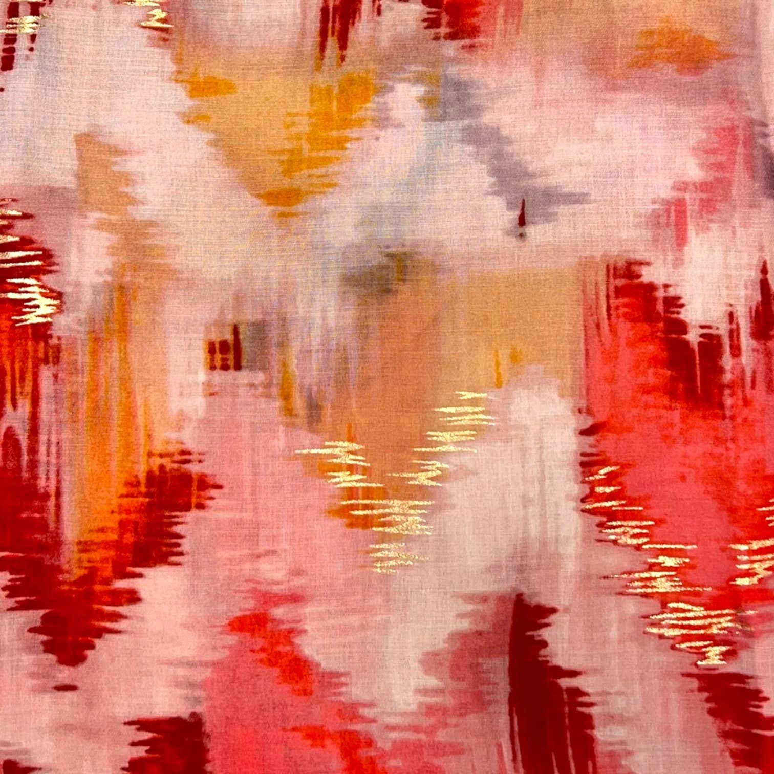 London Scarves - Wholesale Scarf - Women's - Ikat summer print scarf2