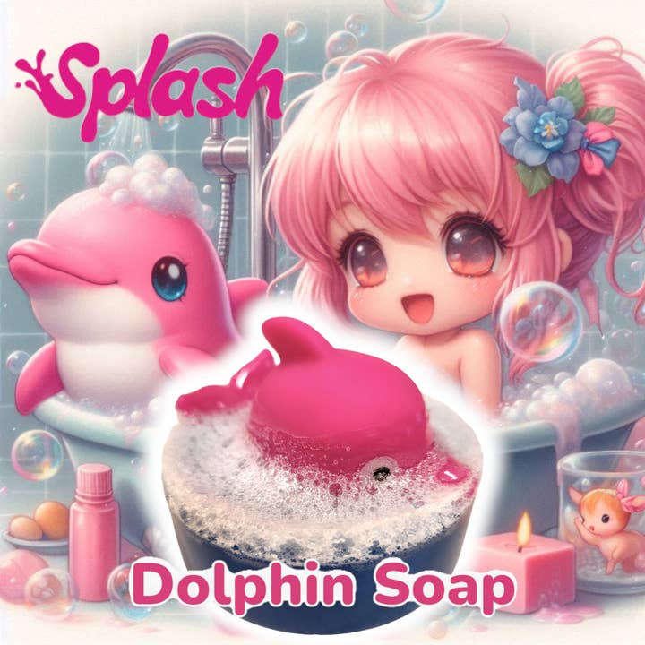 Dolphin Soap for wholesale by Splash Bath Lab
