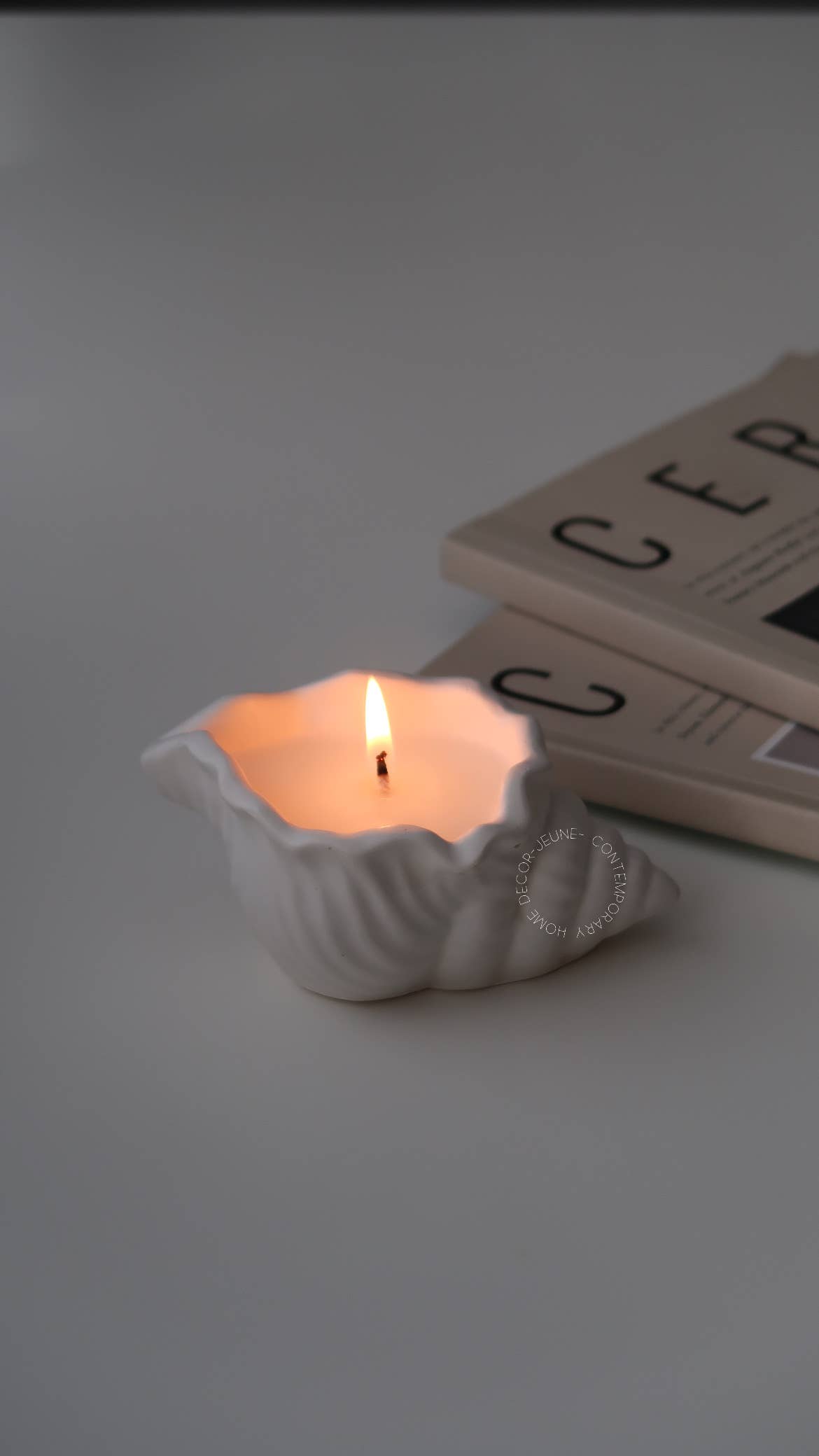 Jeune Home - Vente Bougie en bocal - Bougie coquillage | Bougie parfumée personnalisée9