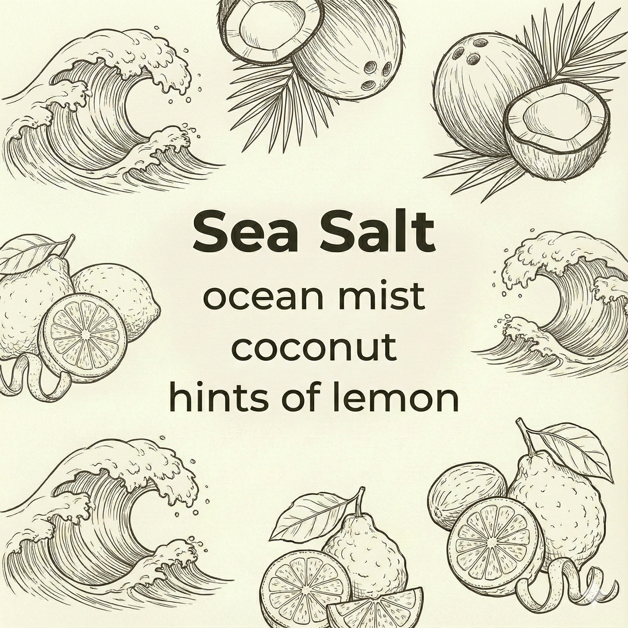 Kalamazoo Candle Company - Venta al por mayor Velas en tarros - Vela Votiva de Soja con Sal Marina 2.25oz1