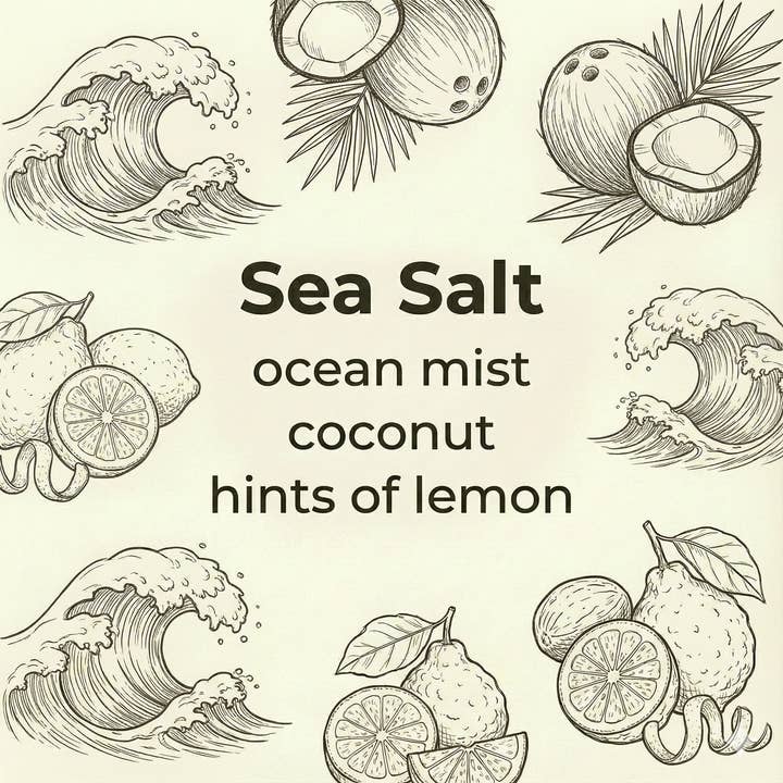 Kalamazoo Candle Company - Venta al por mayor Velas en tarros - Vela Votiva de Soja con Sal Marina 2.25oz1