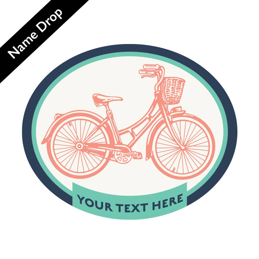 Counter Couture - Wholesale Sticker - Beach Cruiser Bicycle Stickers - Customizable0