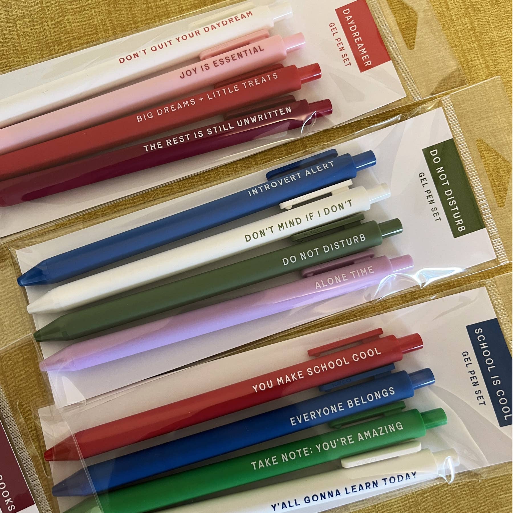 Just Follow Your Art - Wholesale Pen - Do Not Disturb Gel Pen Set | Introvert Gift Set5