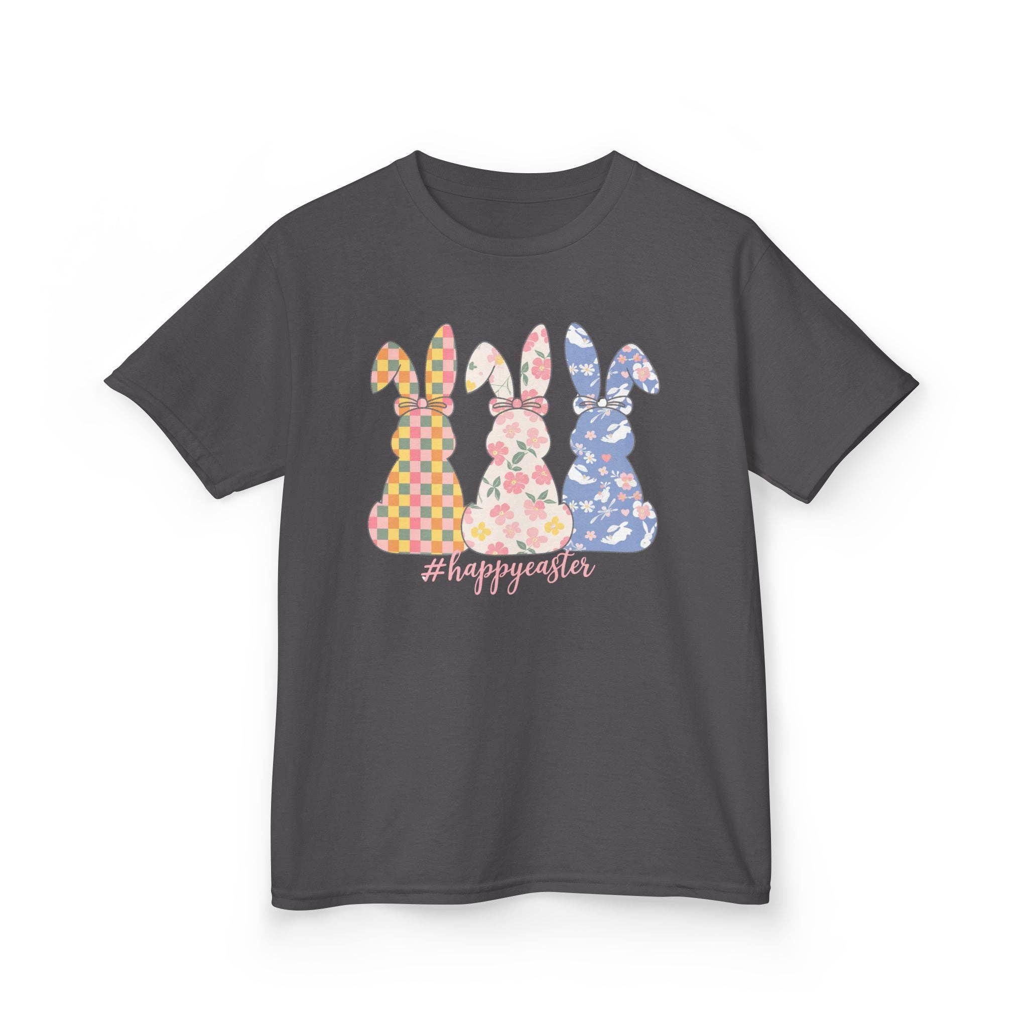 M2B Designs - Wholesale Screen Printed T-Shirt - Kids - Happy Easter Bunny Youth Tee12