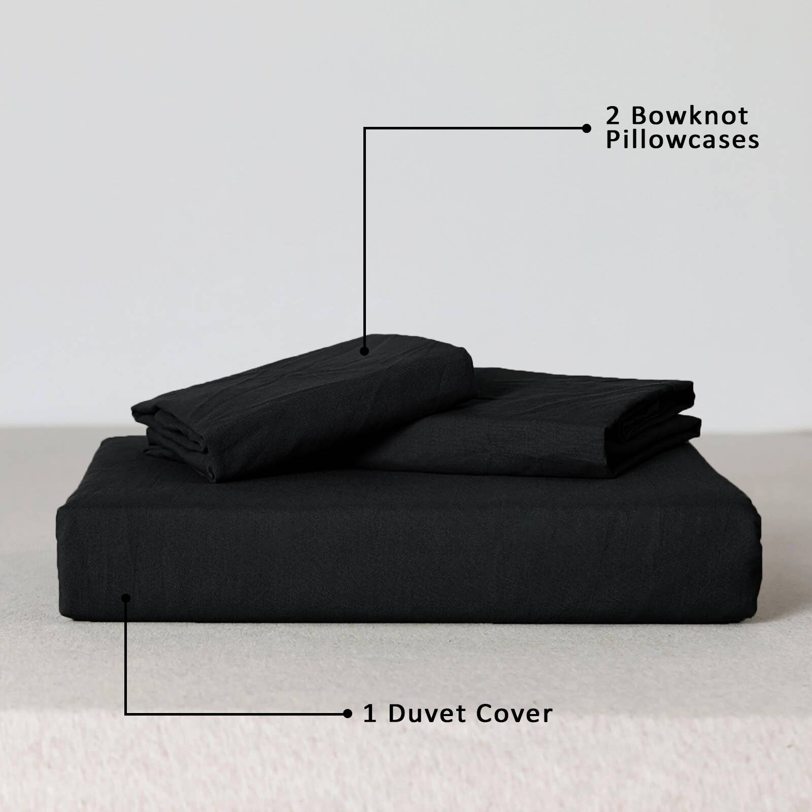 Cotton Passion - Wholesale Duvet Cover - Knotted Duvet Cover Set – Soft Microfiber Luxury Bedding2