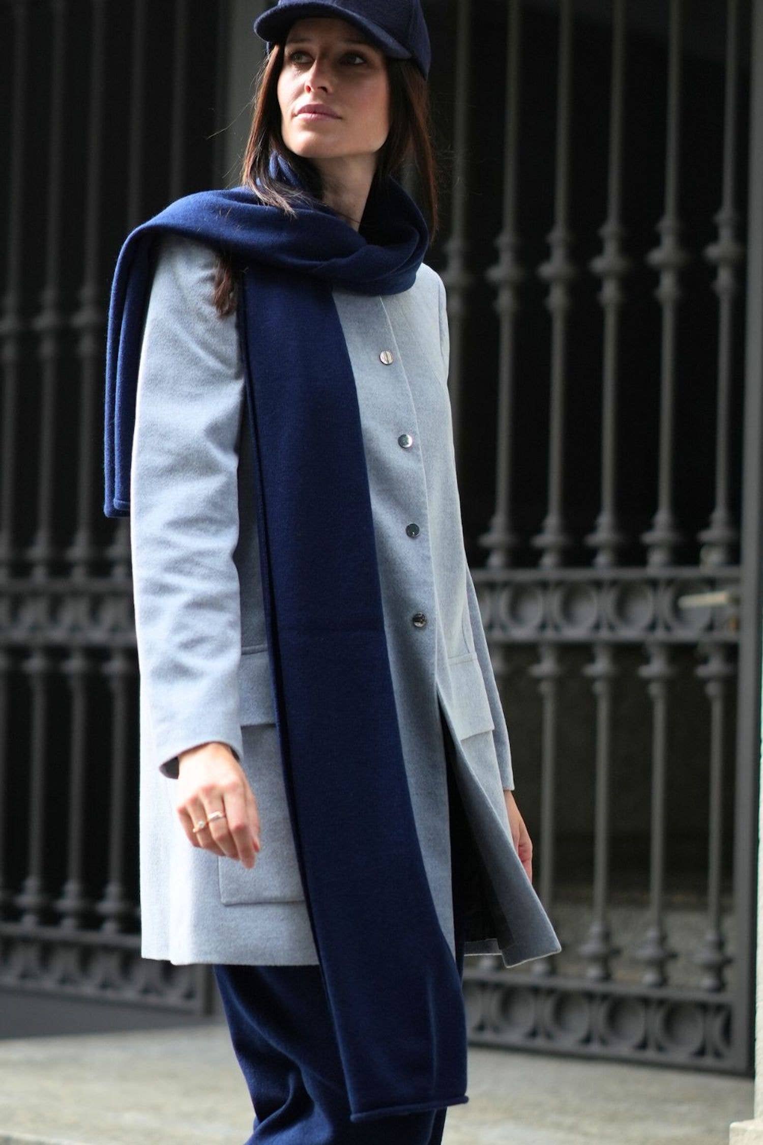 Bel Cashmere S.C. - Venta al por mayor Bufanda - Unisex - Bufanda Grande de Punto de Cachemira y Lana18