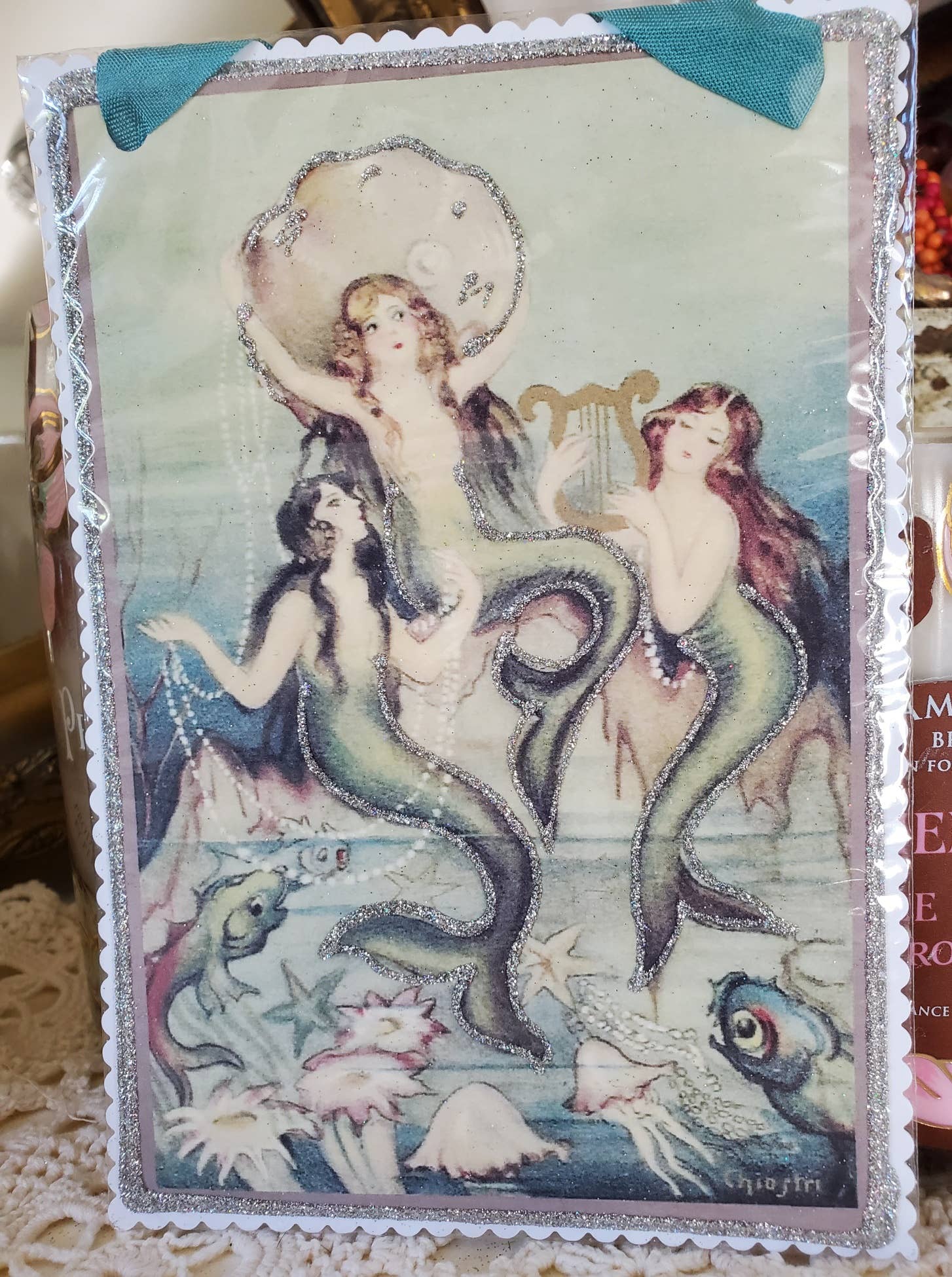 Little Heart Designs - Vendita all'ingrosso Stampa artistica - Decorazione murale Sirene in conchiglia2