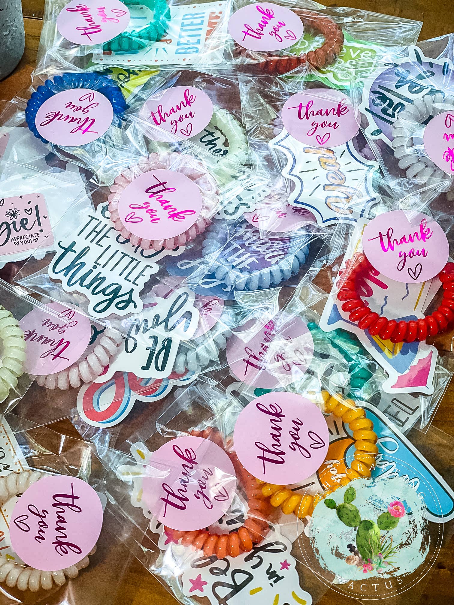 The Crafting Cactus - Wholesale Hair Tie - Hair Bungee Filler Freebies1