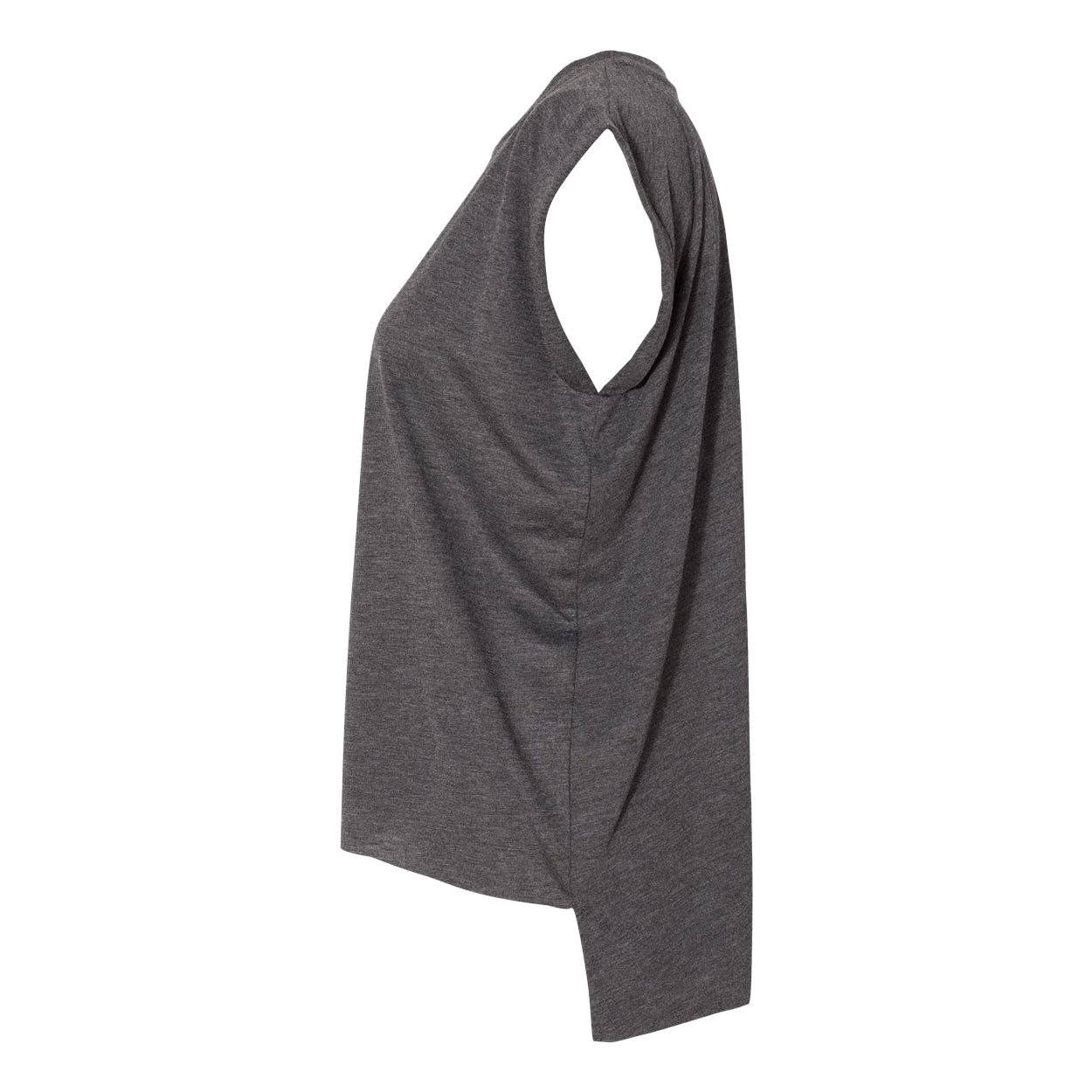 The Park Wholesale - Wholesale T-Shirt - Women's - BELLA + CANVAS 8804 Women's Flowy Rolled Cuffs Muscle Tee5