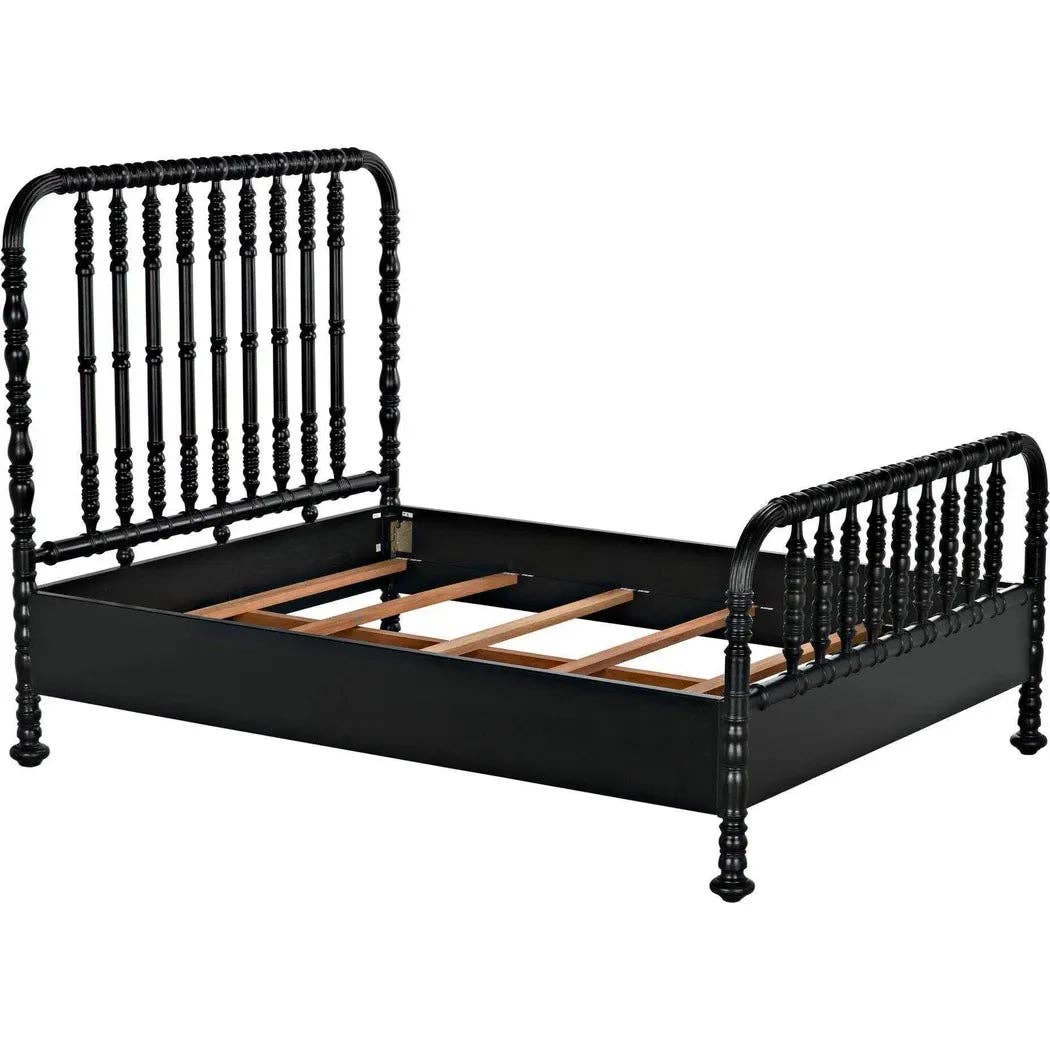 LOOMLAN - Wholesale Bed - Zwart Houten Bedframe Bachelor20