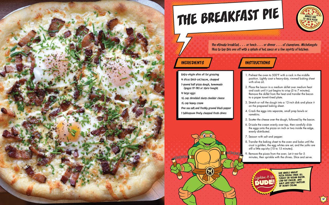 Insight Editions - #1 Pop Culture Publisher - Wholesale Cookbooks & Food - The Teenage Mutant Ninja Turtles Pizza Cookbook2