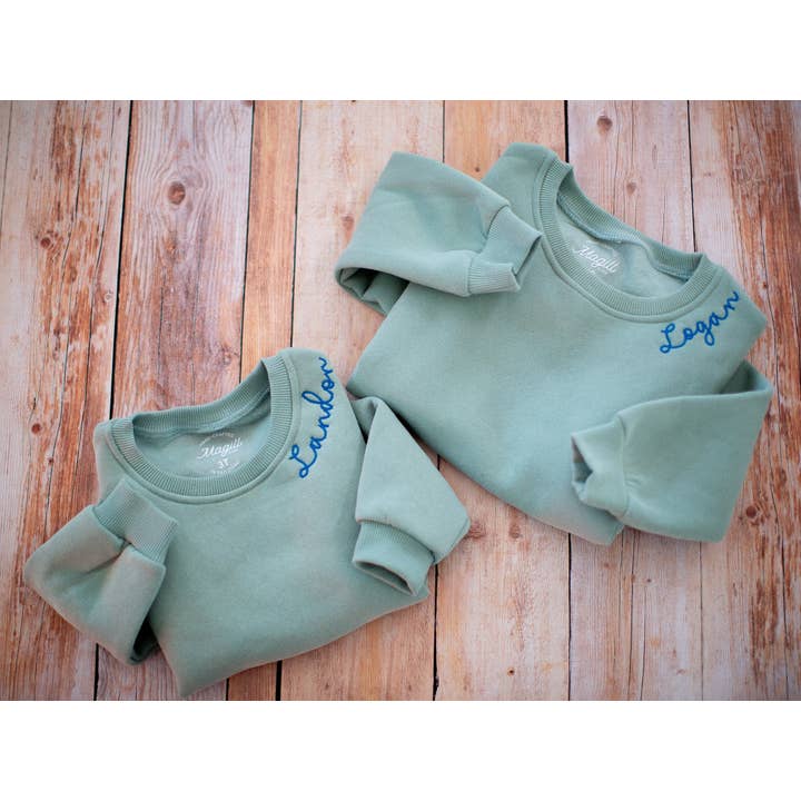 Magill - Wholesale Sweatshirt - Kids - Embroidered Sweatshirt for Baby Toddler Embroidered Gift5