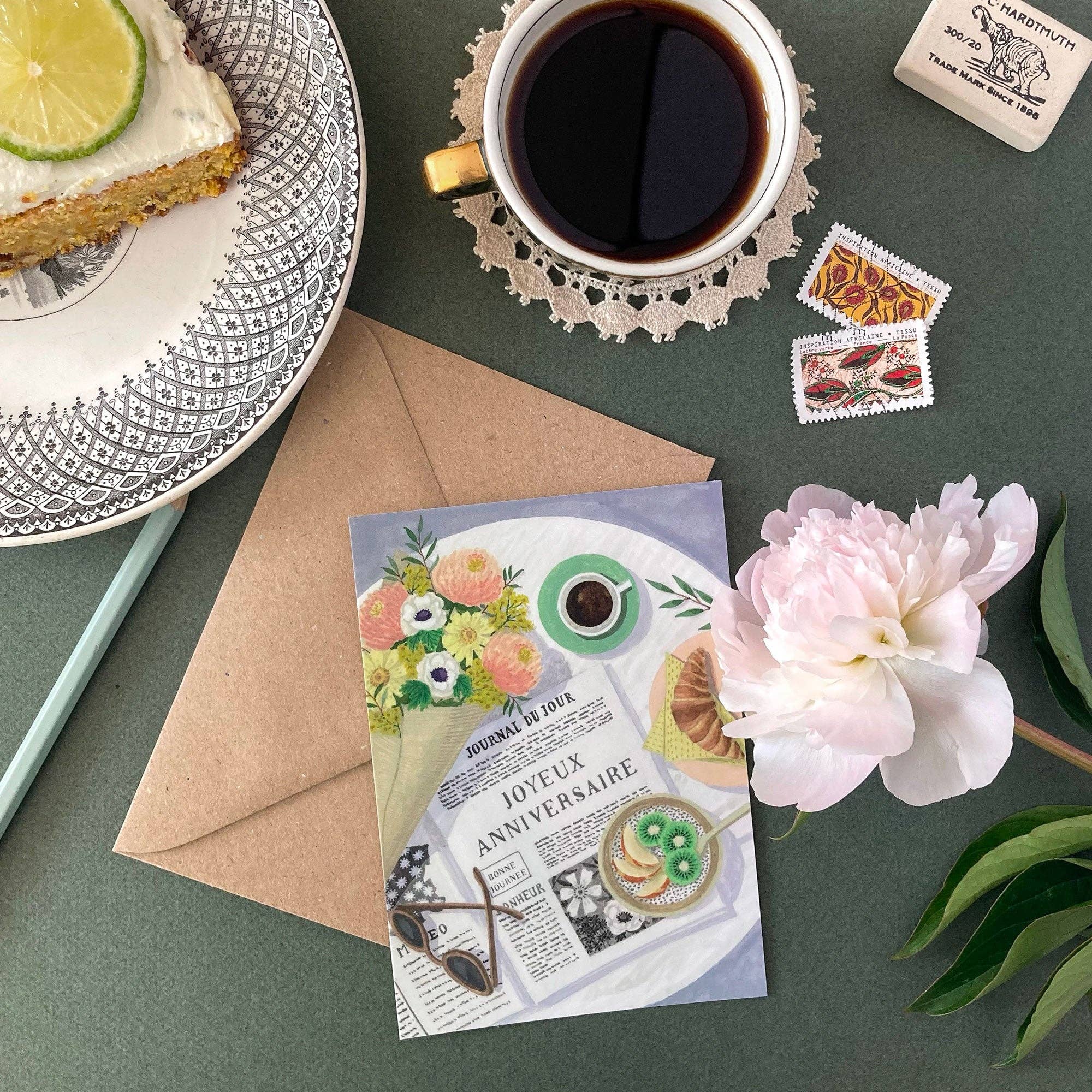 MÉLANIE VOITURIEZ - Wholesale Anniversary Card - Birthday Diary Card1