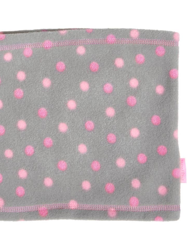Polka dot fleece scarf for wholesale by Playshoes GmbH