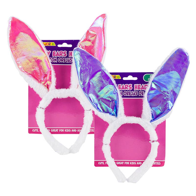Deluxe Import Trading - Wholesale Easter Card - HEADBAND 11''BUNNY EAR PLUSH 2A0