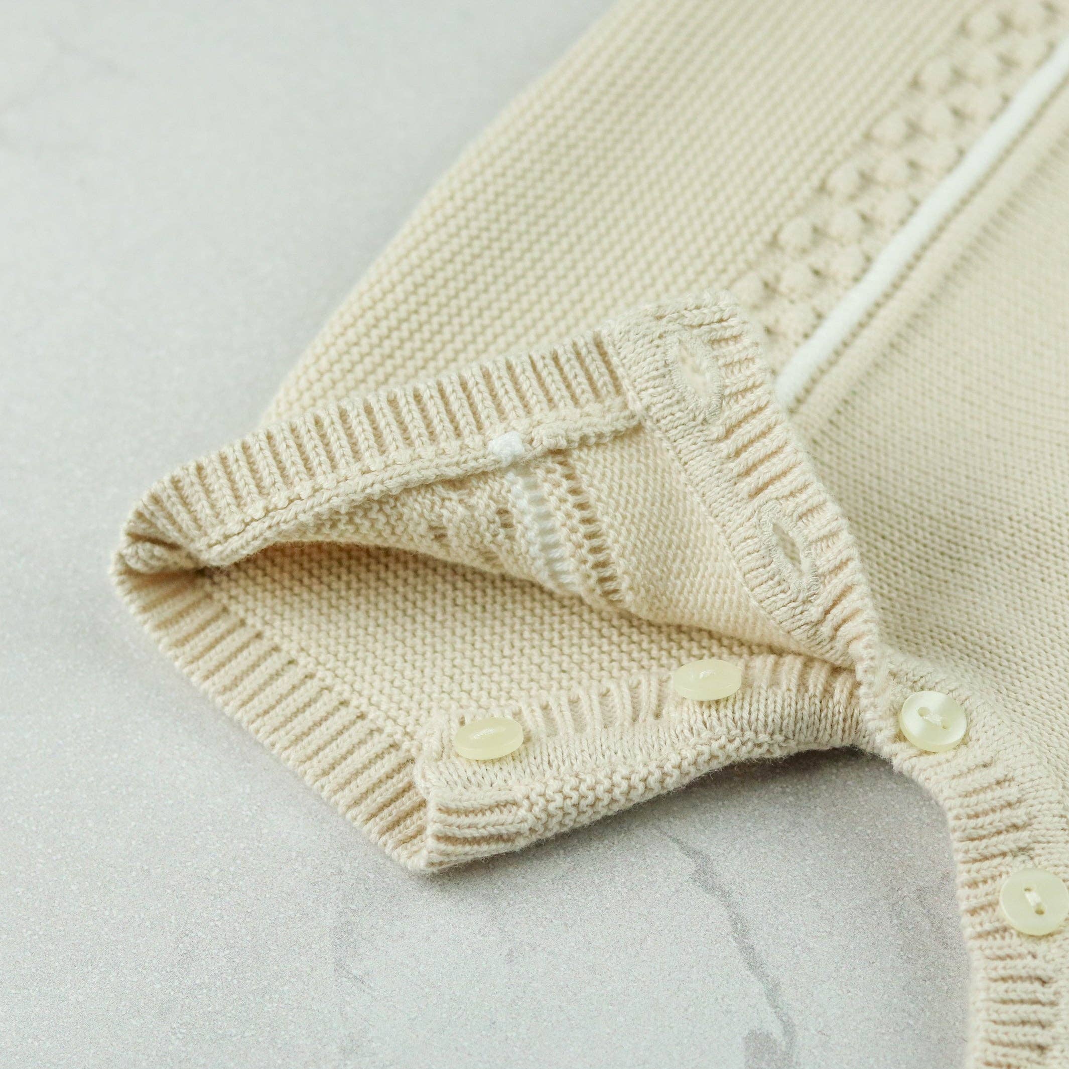 Emile Et Rose - Venta al por mayor Peto - Bebés - Mameluco de punto unisex para bebé Java en color piedra10