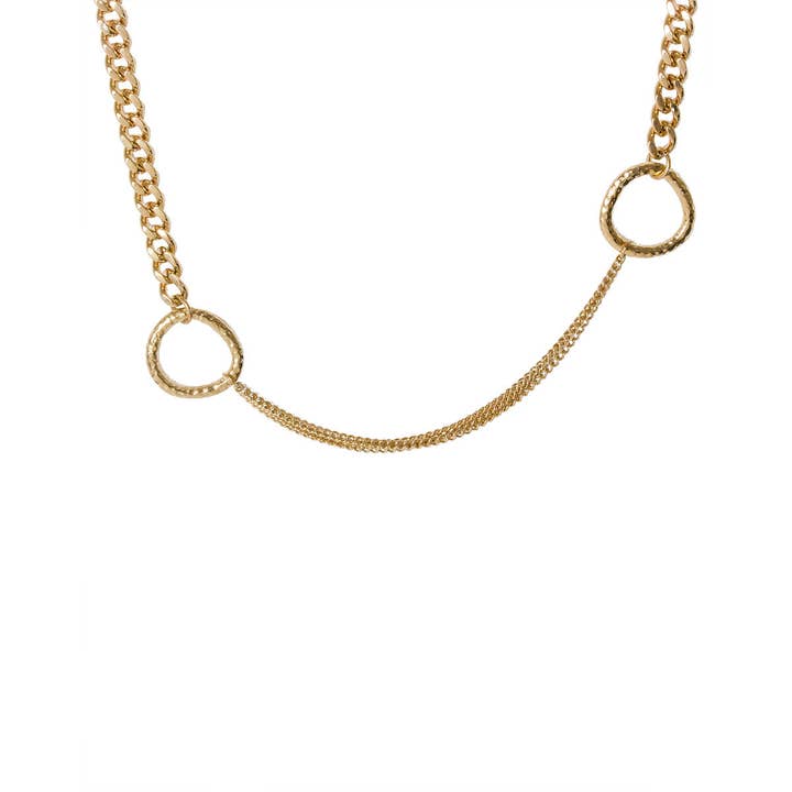 Collier chaîne Crush - Or for wholesale by L'Atelier Emma & Chloé
