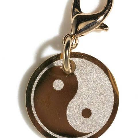 Pretty Connected - Vente Breloques/médailles personnalisées - Breloque KESHA Yin Yang