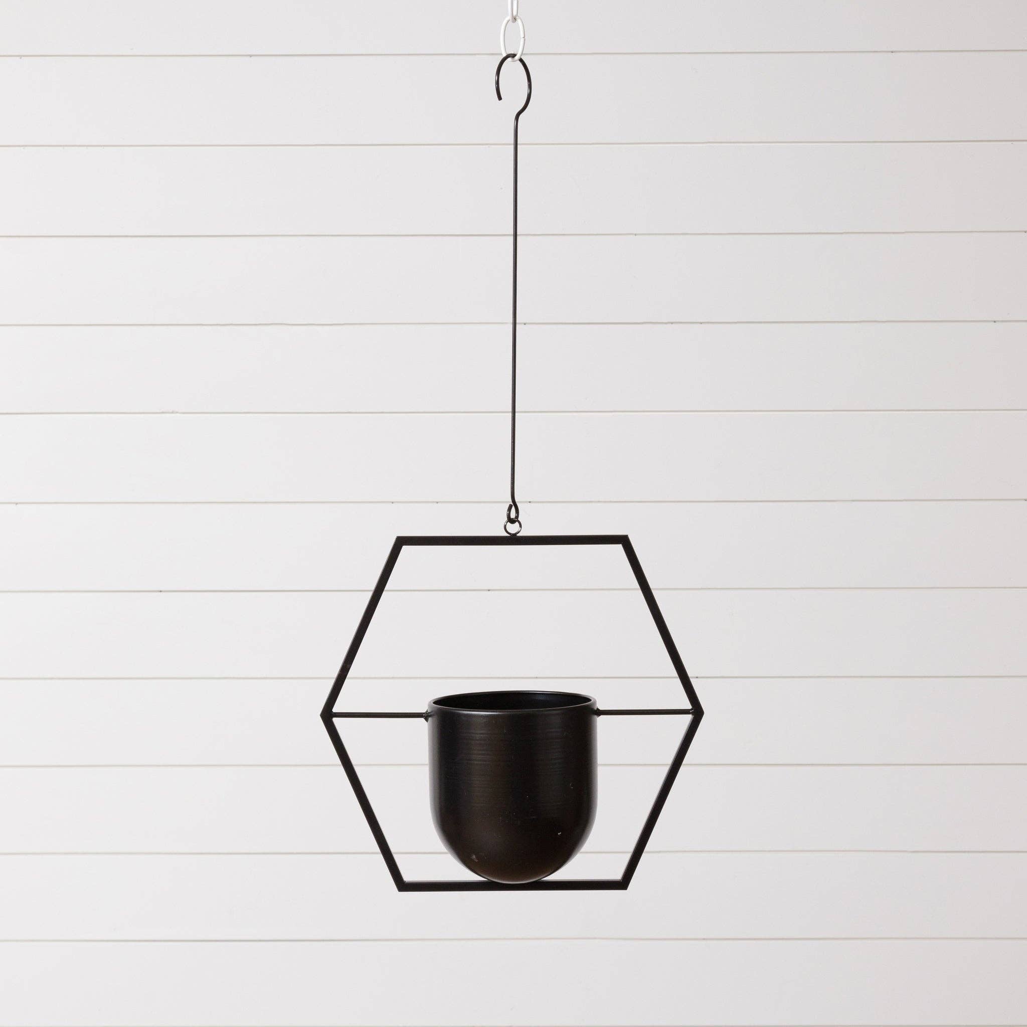 Audrey's Home & Gift - Wholesale Hanging Planter - Hanging Hexagon Planter (PC)1