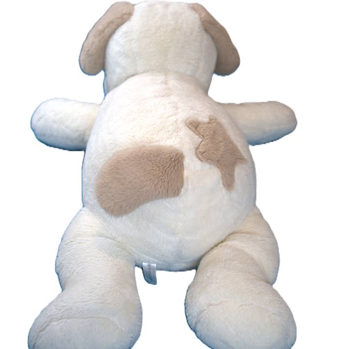 Cuddlery - Wholesale Stuffed/plush toy – Kids & baby - CUDDLERY 6 LBS Beige Dog - Weighted Stuffed Animal4