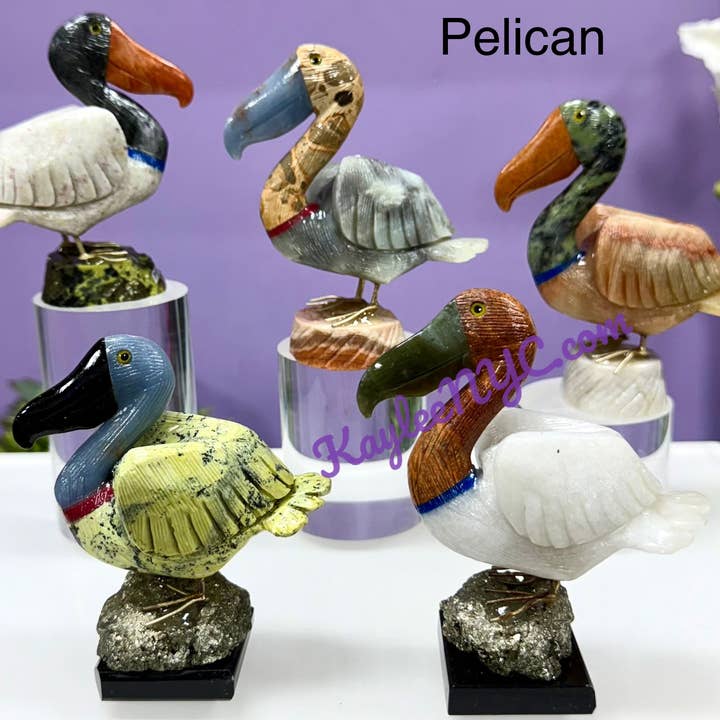 KayleeNYC - Wholesale Spiritual Stone/Crystal - Natural Mix Crystal Birds Healing energy 6