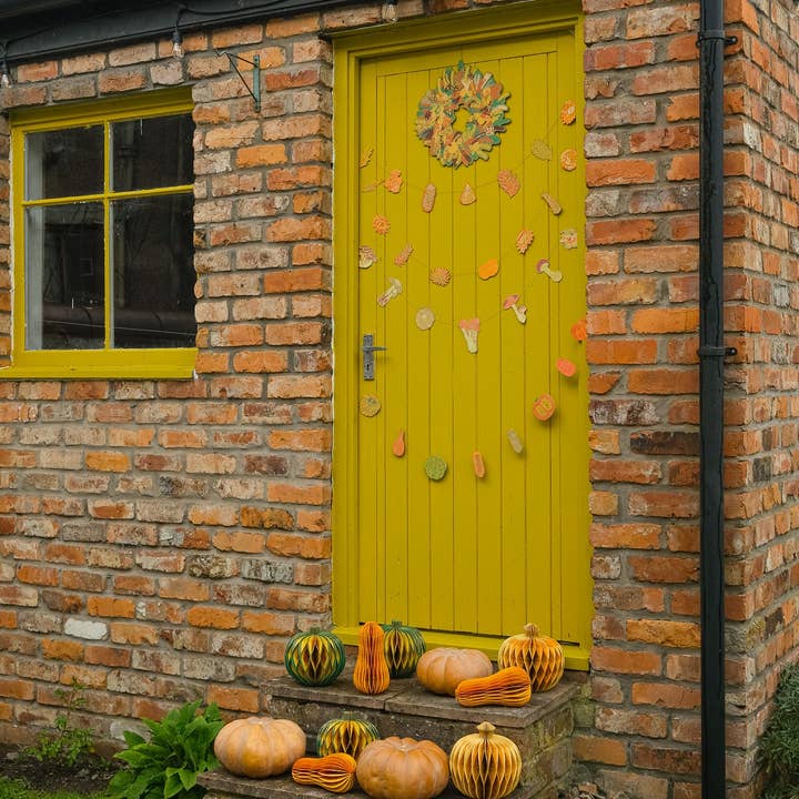 East End Press - Wholesale Bunting/Garland - Squashes Sewn Garland5