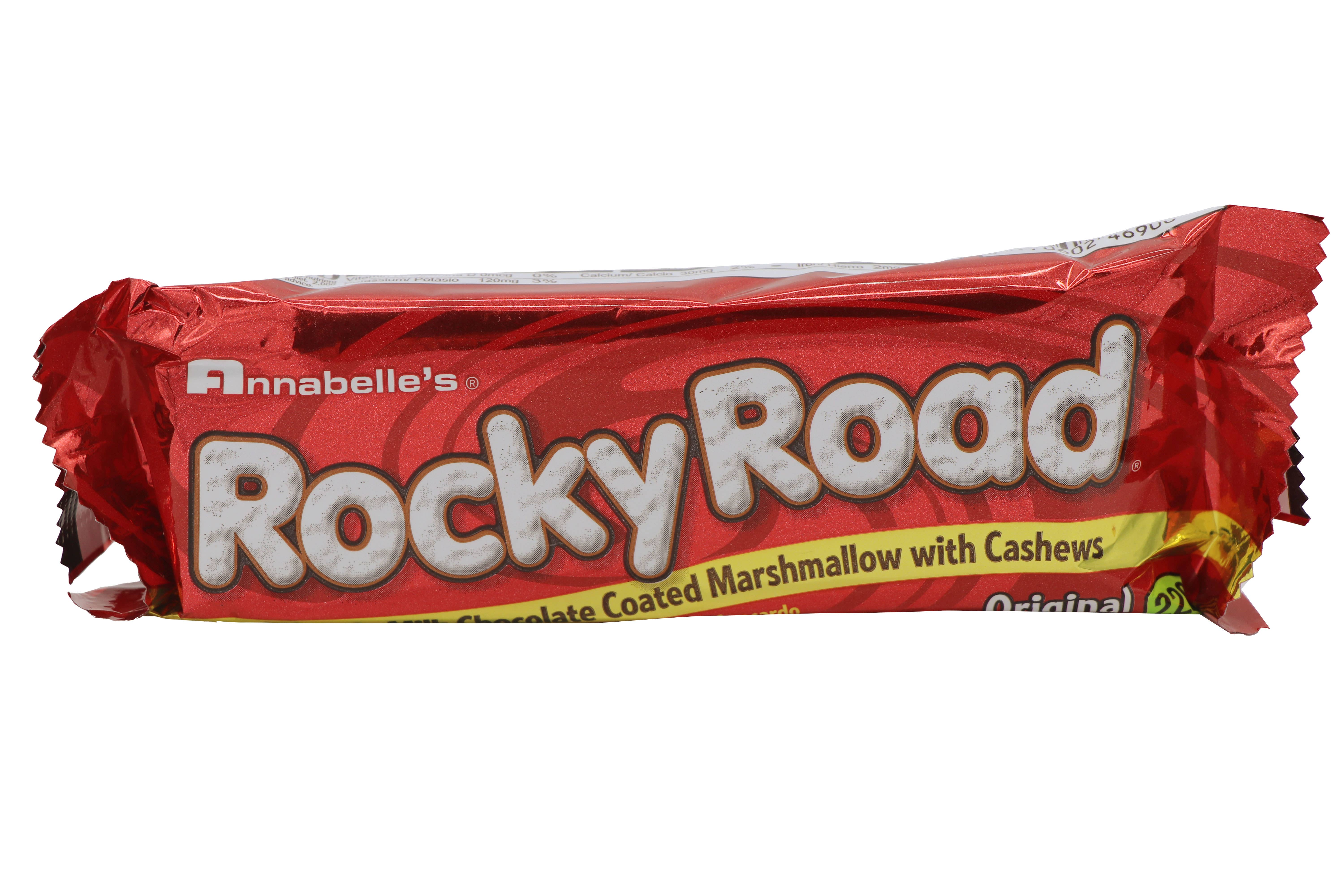 Grandpa Joe's Candy Shop - Wholesale Chocolate Bar - Rocky Road Candy Bar, 1.65oz, 24ct Case1