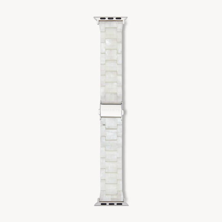 MACHETE - Wholesale Watch Band/Strap - Women's - Apple Watch Band in Opalite Shell Checker