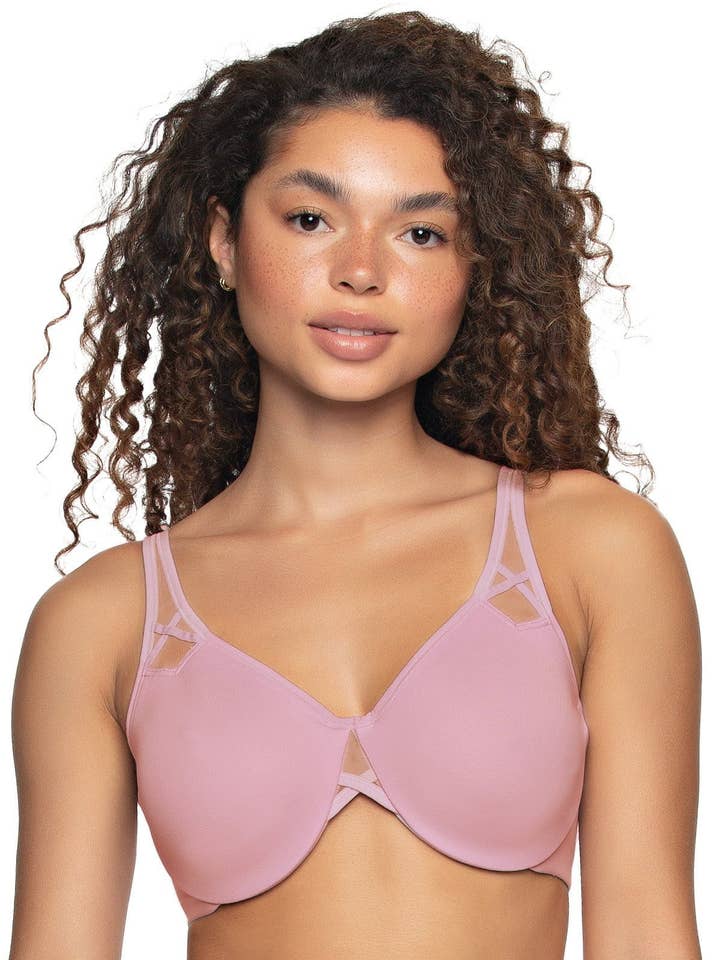 Amaranth Unlined Minimizer Bra - Foxglove for wholesale by Felina