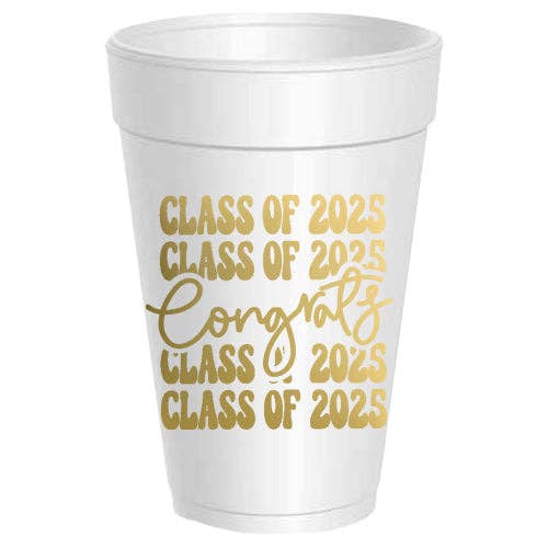 Class of 2025 Mirror - 10 Cups for wholesale by Sassy Cups