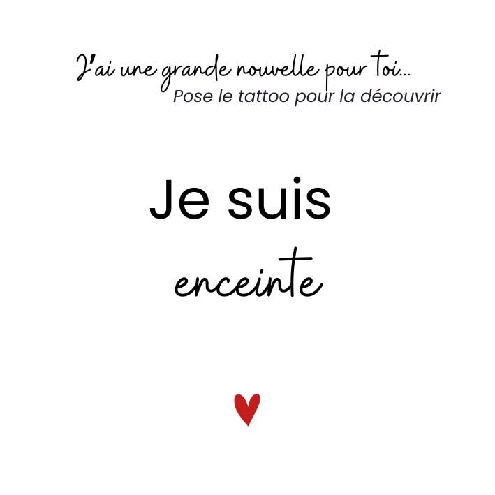 Je suis enceinte x5 for wholesale by Sioou