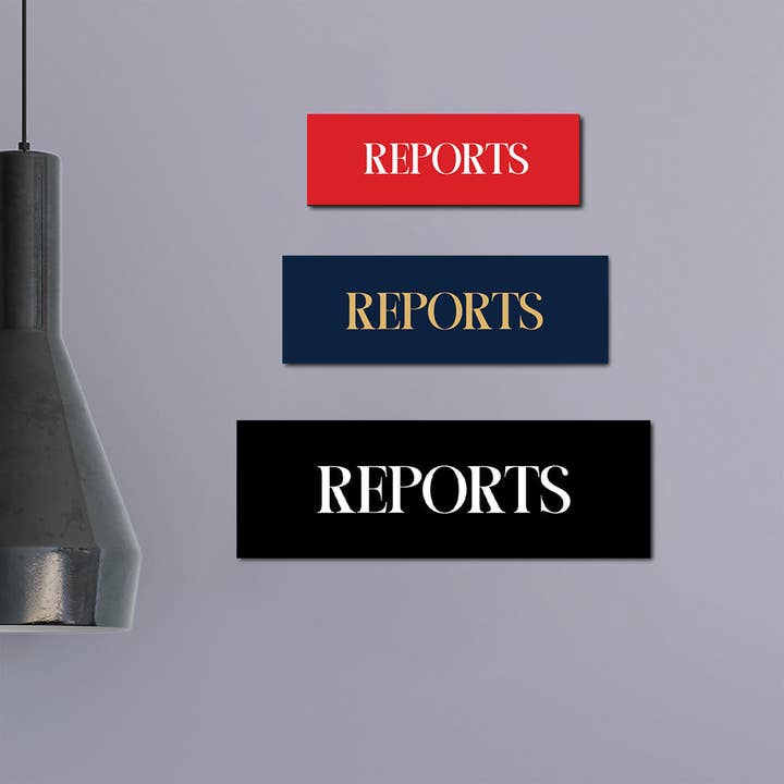 Schilder ByLITA Basisberichte Wand- oder Türschild für den Großhandel von All Quality