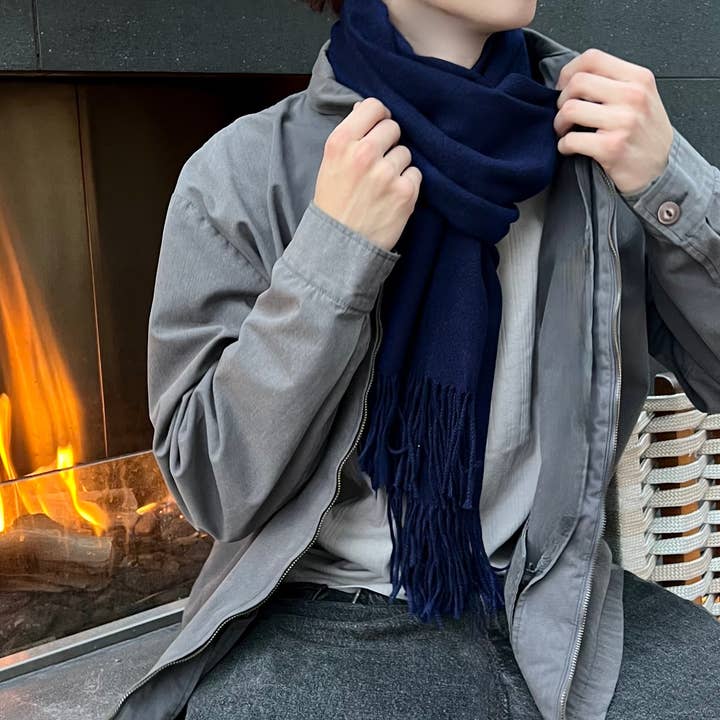 Humble Hilo - Wholesale Scarf - Women's - Humble Hilo Large Wool Scarf106