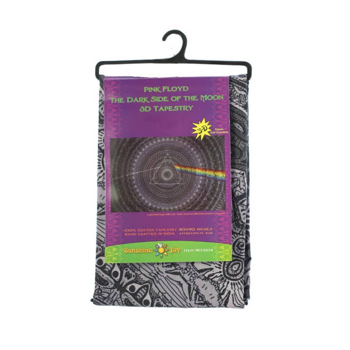 Sunshine Joy - Wholesale Tapestry/Textile - 3D Pink Floyd Tapestry DSOTM Shadows Packaged Tapestries