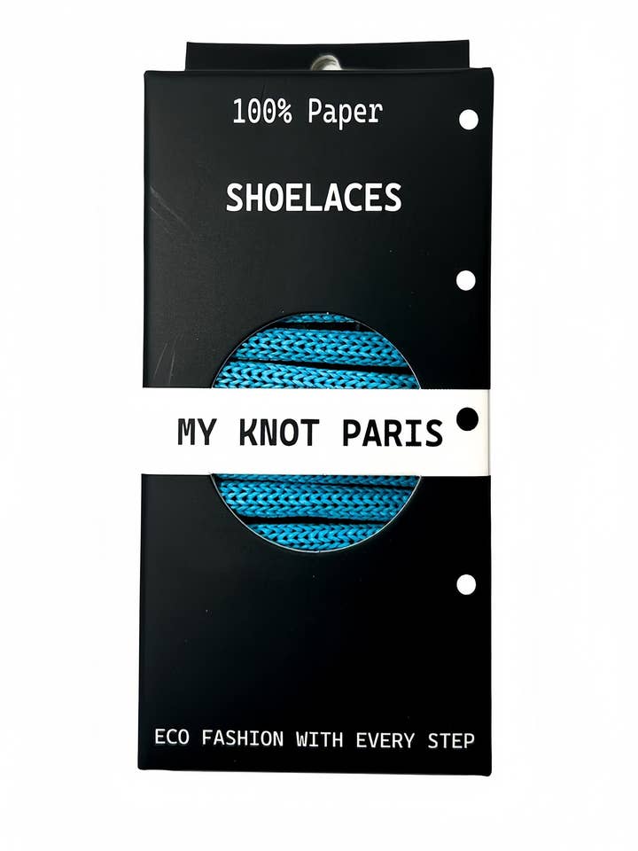Lacci Carta Blu Stream per la vendita all'ingrosso da parte di MY KNOT PARIS