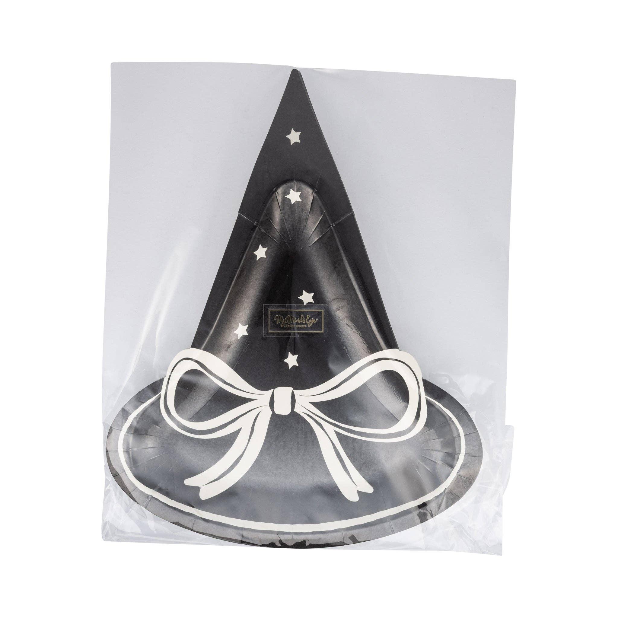 My Mind’s Eye - Vente Assiette jetable - TTS1241 - Assiette en papier en forme de chapeau de sorcière3