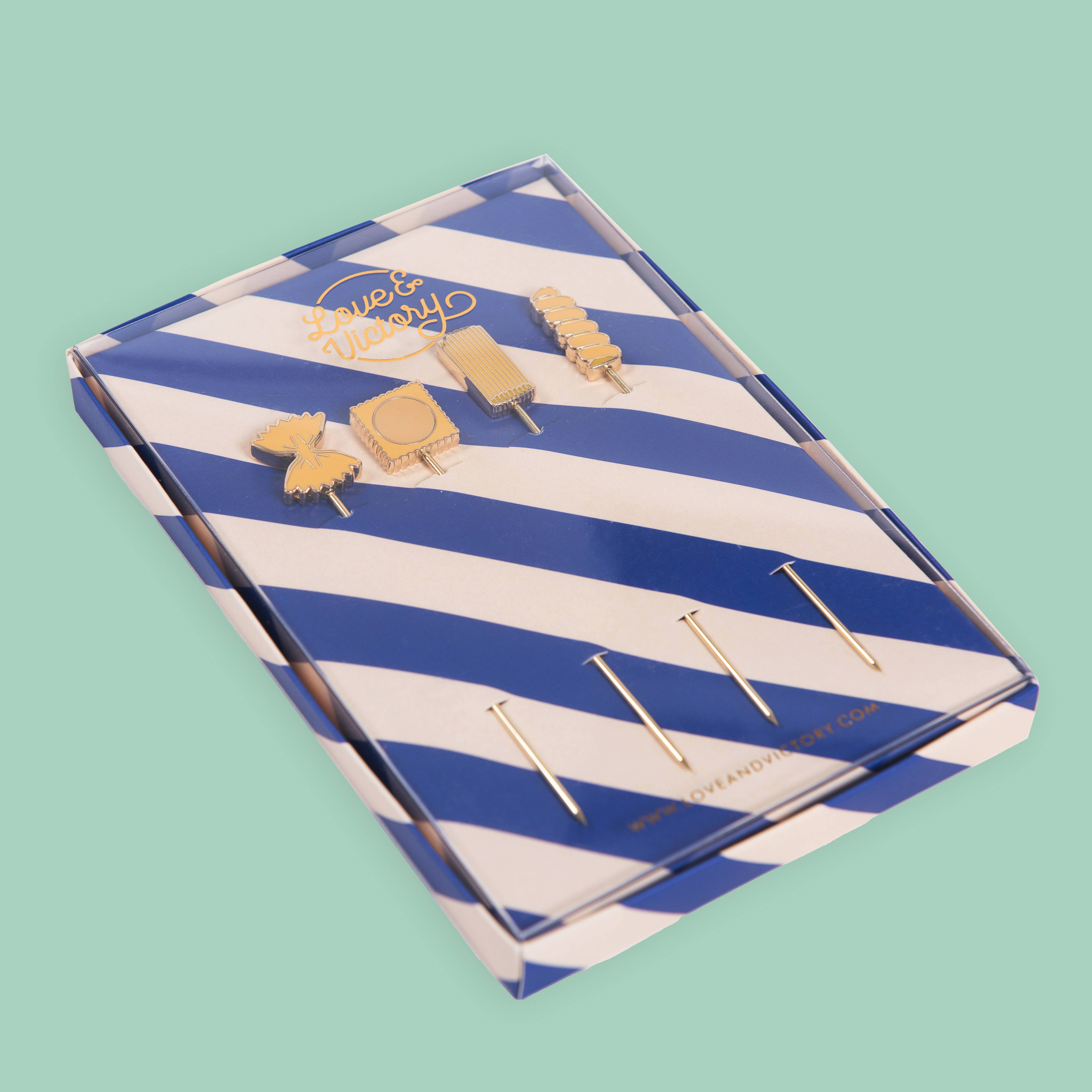 Love & Victory – wholesale Cocktail pick – Pasta Cocktail Picks2