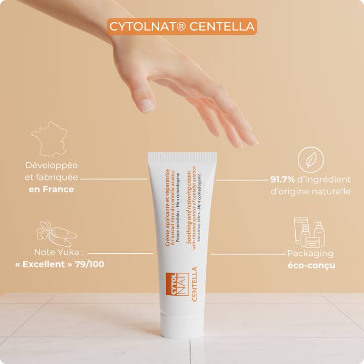 Laboratoires Cytolnat - Wholesale Healing Salve/Balm/Cream - CYTOLNAT - Centella Soothing and Repairing Cream - 50ml4