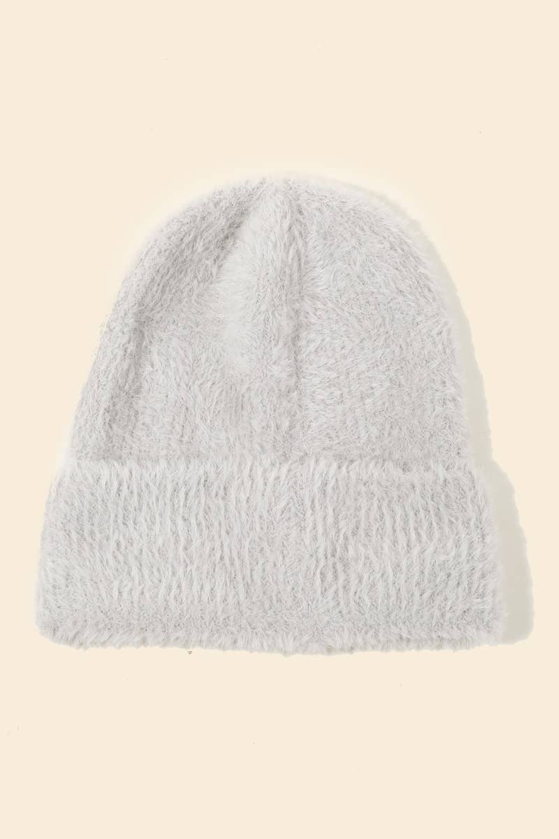 Anarchy Street - Wholesale Beanie - Women's - Assorted Color Fuzzy Ribbed Beanie10