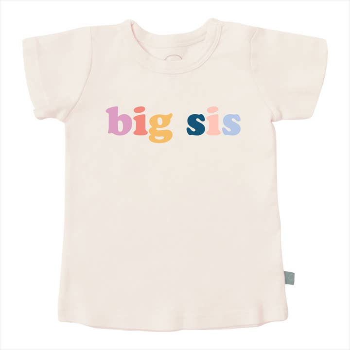 kid toddler graphic tee | big sis original for wholesale on Faire