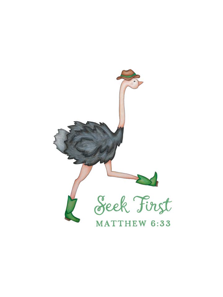 Art Print | Seek First for wholesale by Winnefred Austin