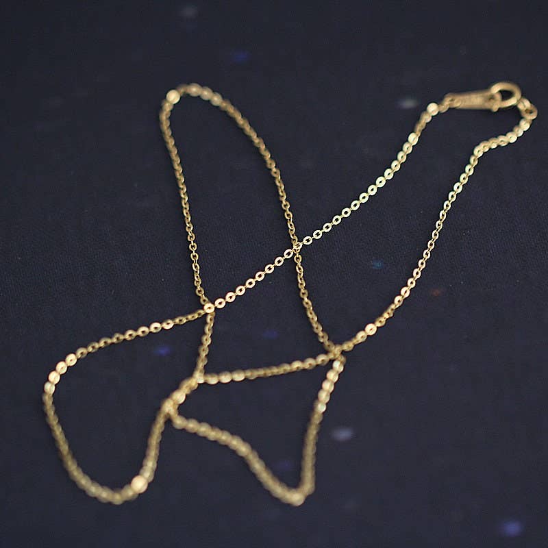 GenYLuxe - Wholesale Link & Chain Necklace - 14ct Solid Gold Necklace Chain2