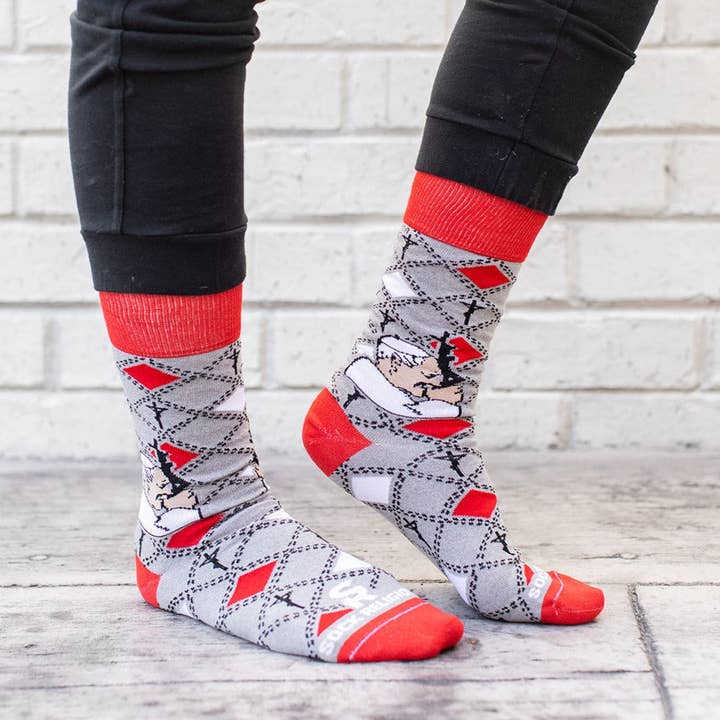 Sock Religious - Wholesale Socks - Unisex - St. John Paul II Adult Socks2