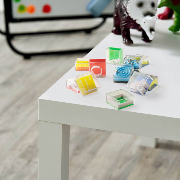 The Twiddlers - Wholesale Puzzle - Kids - 12 Mini Maze Puzzle Cube Game Brain Teasers, Party Toy2