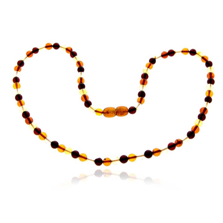 Genuine Baltic Amber Perfect Balls Luxurious Necklace - NE0203 for wholesale by SilverAmber Jewellery