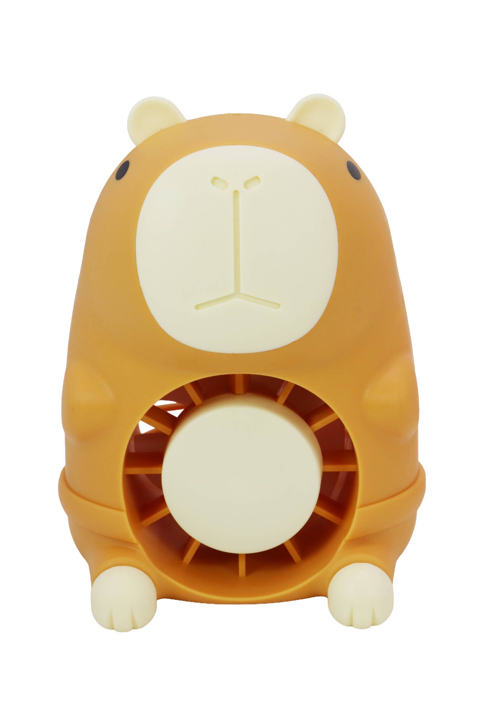 ASSORTED Capybara Rechargeable Mini Nightlight Desk Fan for wholesale on Faire2