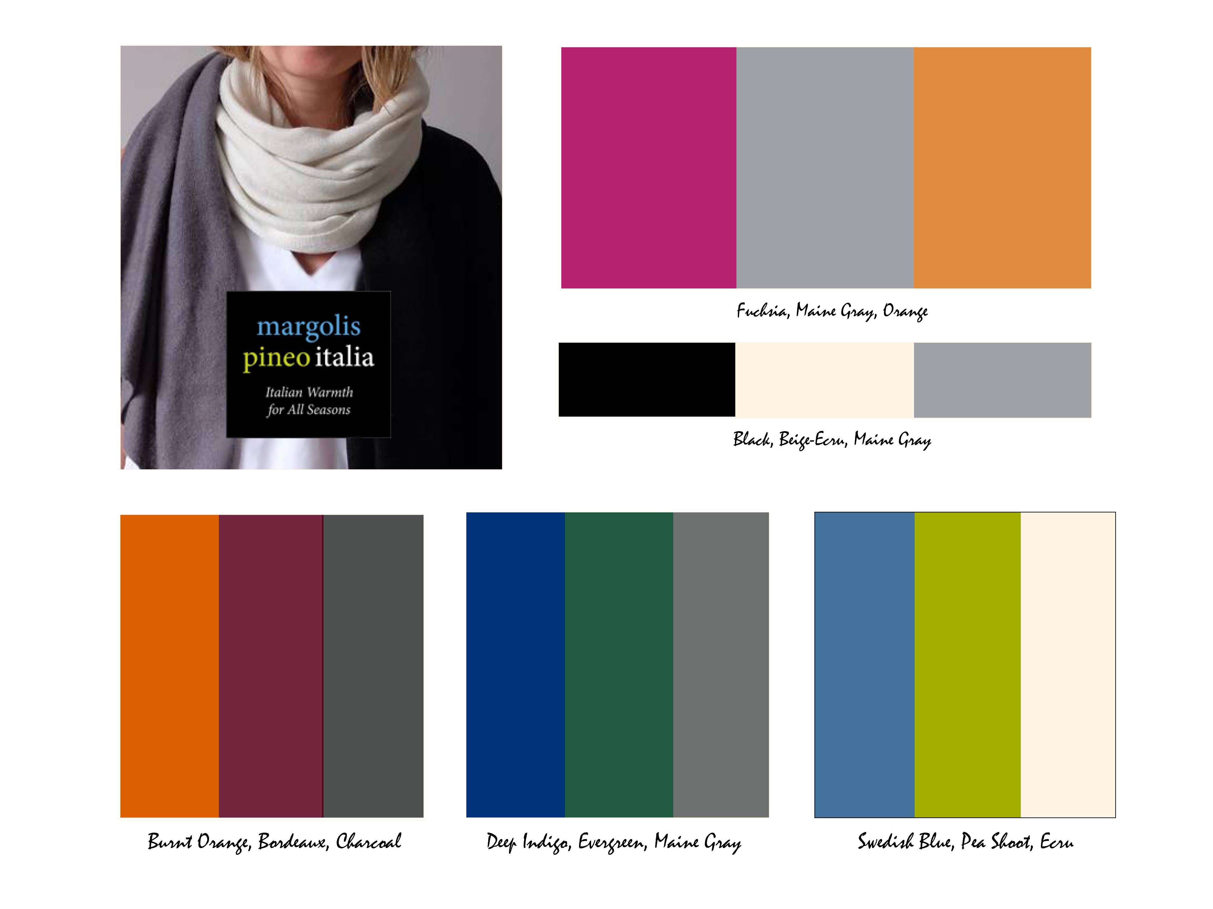 Margolis Pineo Italia - Wholesale Throw Blanket - COZY CASHMERE BLEND THROW, 'TRICOLORE' - HOLIDAY FAVE!8