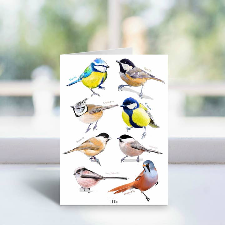 Carta Tits per la vendita all'ingrosso da parte di Sarah Gregory Designs