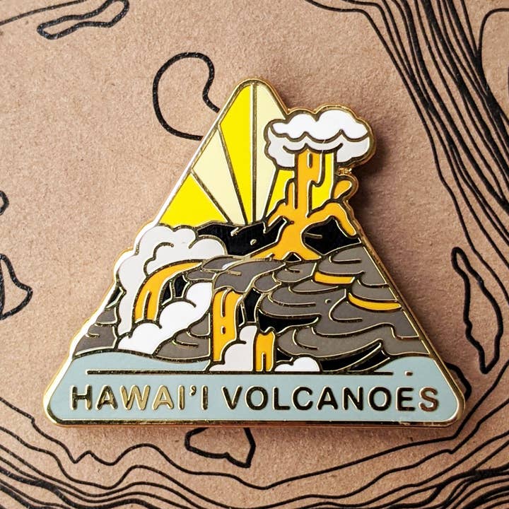 Hawaii Volcanoes National Park Pin for wholesale by EXP Gained