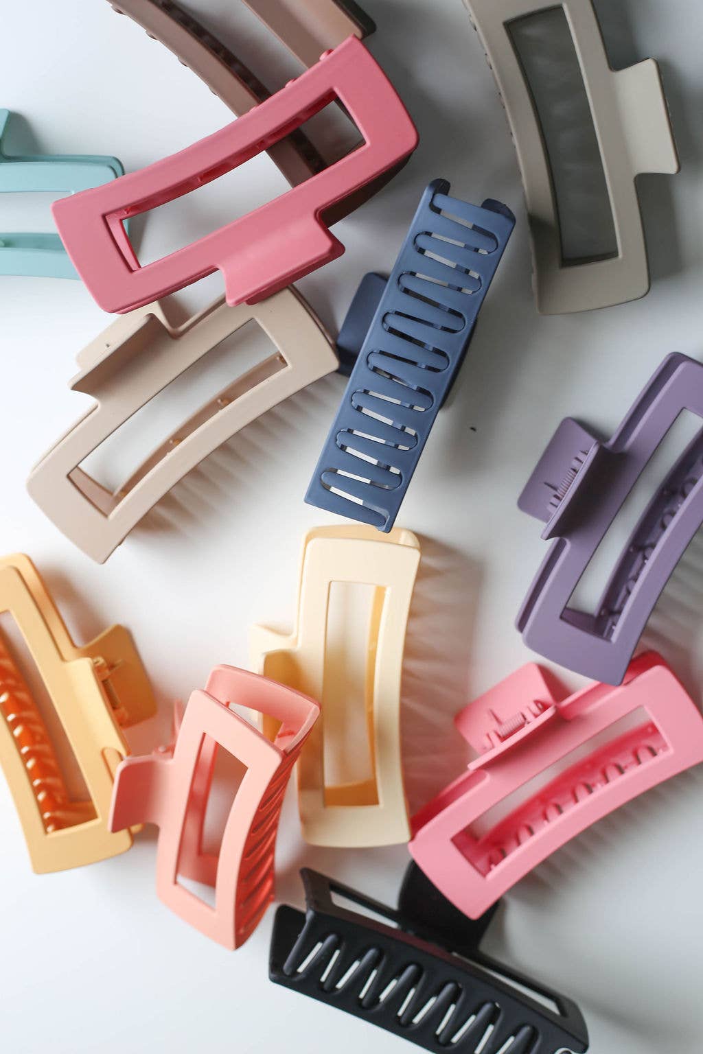 Created Mother - Wholesale Hair Clip - Women's - 12 Assorted Extra Large Hair Claw Clips10